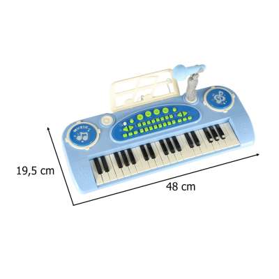 Interactive piano organ microphone 37 keys