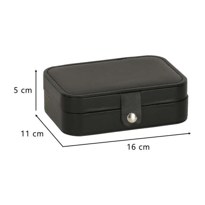 Jewellery box organiser black