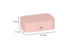 Jewellery box organiser pink 10