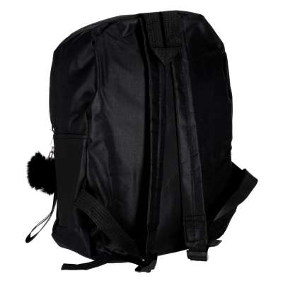 Junior single compartment school backpack black