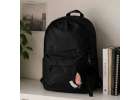 Junior single compartment school backpack black 11