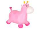 Children's bouncer with a pump pink rubber giraffe 9