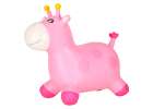 Children's bouncer with a pump pink rubber giraffe 4