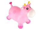 Children's bouncer with a pump pink rubber giraffe 6