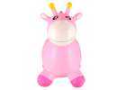 Children's bouncer with a pump pink rubber giraffe 7