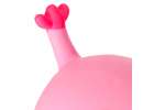 Children's bouncer with a pump pink rubber giraffe 11
