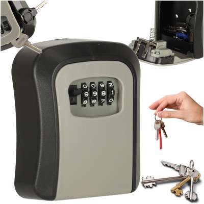 Key box wall mounted code safe