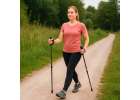 Kijki kije trekkingowe do nordic walking składane 2 sztuki czarne 8
