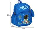 Kindergarten school backpack children's astronaut 30x22x11cm 10