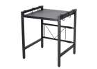 Kitchen shelf over microwave organizer adjustable 6 metal hangers 3