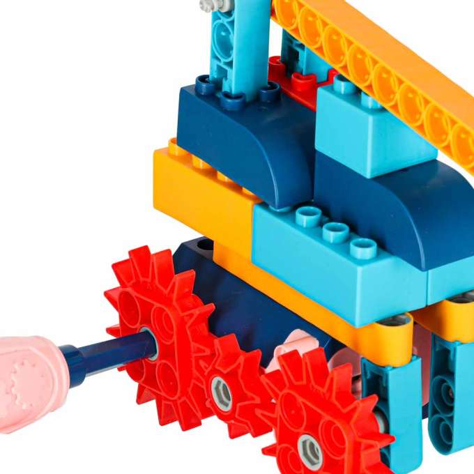 Klocki konstrukcyjne STEM ruchome modele USB 116 elementów