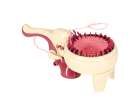 Knitting machine sewing kit 5 yarns 3