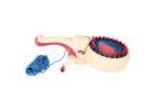 Knitting machine sewing kit 5 yarns 6