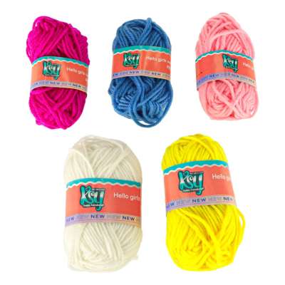 Knitting machine sewing kit 5 yarns