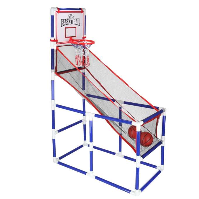Koszykówka gra zręcznościowa sportowa przenośny basketball 2 piłki pompka