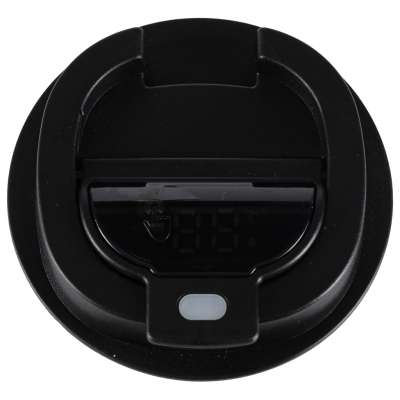Kubek termiczny z ustnikiem termos LED 500ml czarn