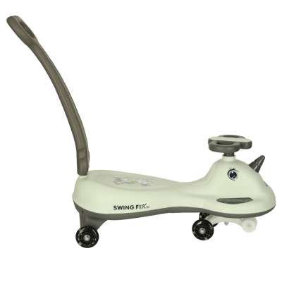 LED Swing FIX S1 gravity scooter ride with handle grey max 65kg