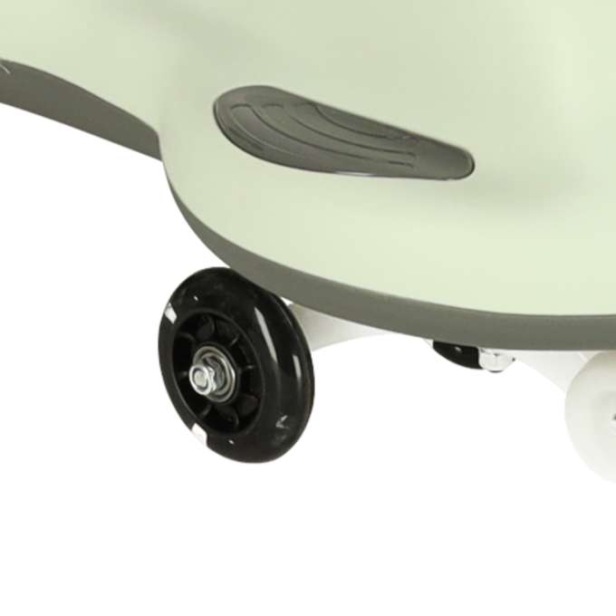 LED Swing FIX S1 gravity scooter ride with handle grey max 65kg