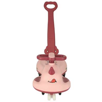 LED Swing FIX S1 gravity scooter ride with handle pink max 65kg
