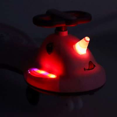 LED Swing FIX S1 gravity scooter ride with handle pink max 65kg