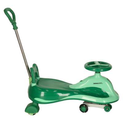 LED Swing FIX S2 gravity scooter ride with handle green max 100kg