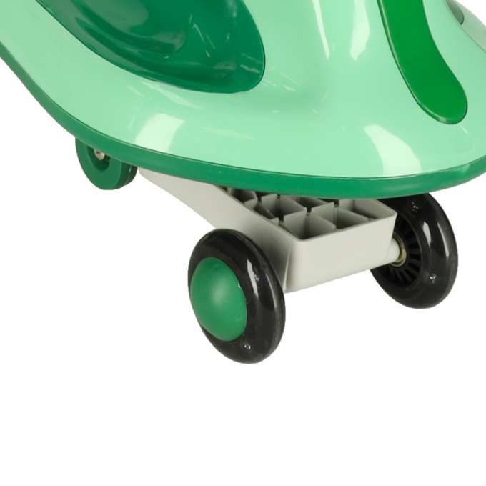 LED Swing FIX S2 gravity scooter ride with handle green max 100kg