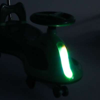LED Swing FIX S2 gravity scooter ride with handle green max 100kg