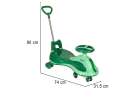 LED Swing FIX S2 gravity scooter ride with handle green max 100kg 13