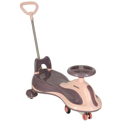 LED Swing FIX S2 gravity scooter ride with handle purple max 100kg