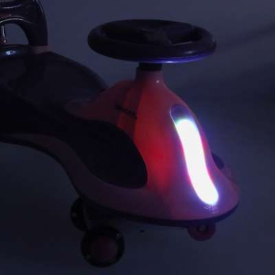 LED Swing FIX S2 gravity scooter ride with handle purple max 100kg