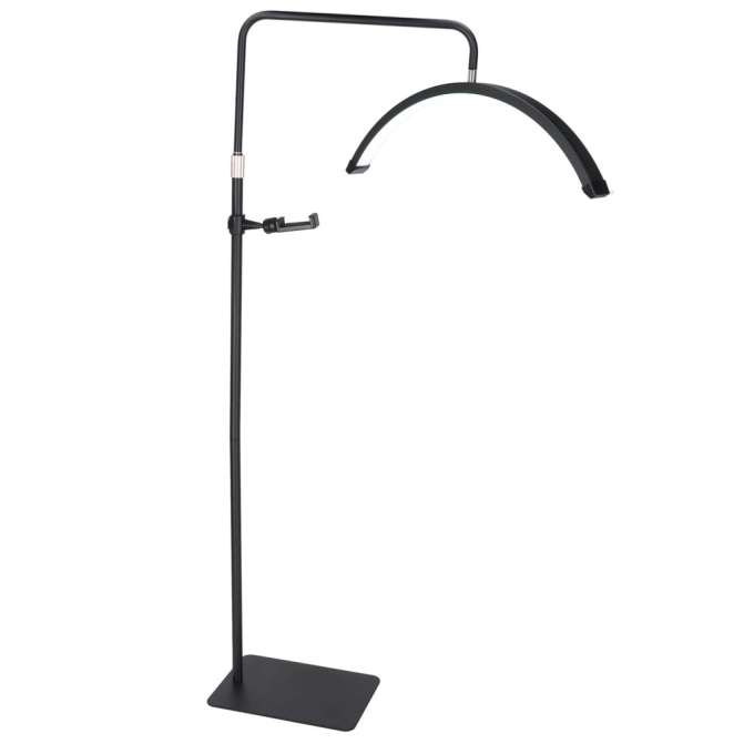 LED cosmetic lamp for eyelash extensions arch