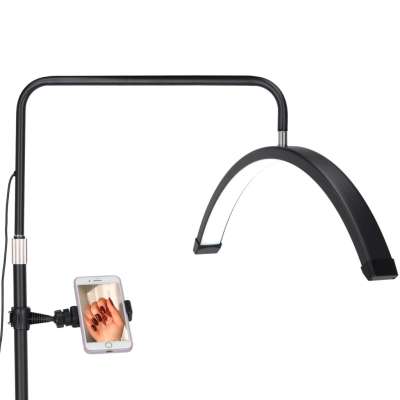 LED cosmetic lamp for eyelash extensions arch