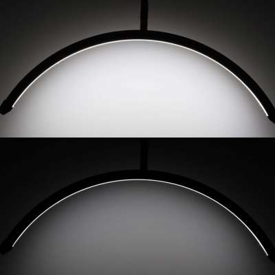 LED cosmetic lamp for eyelash extensions arch