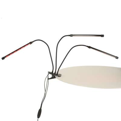 LED plant growth lamp panel 3 bulbs