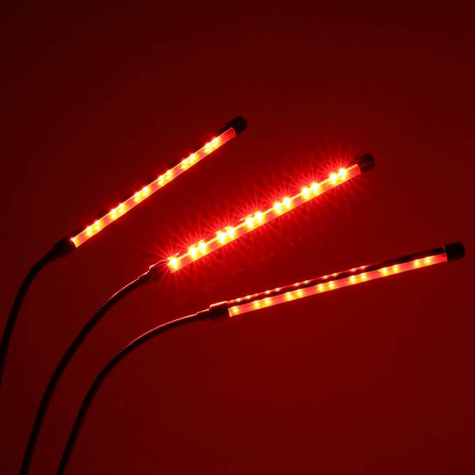 LED plant growth lamp panel 3 bulbs
