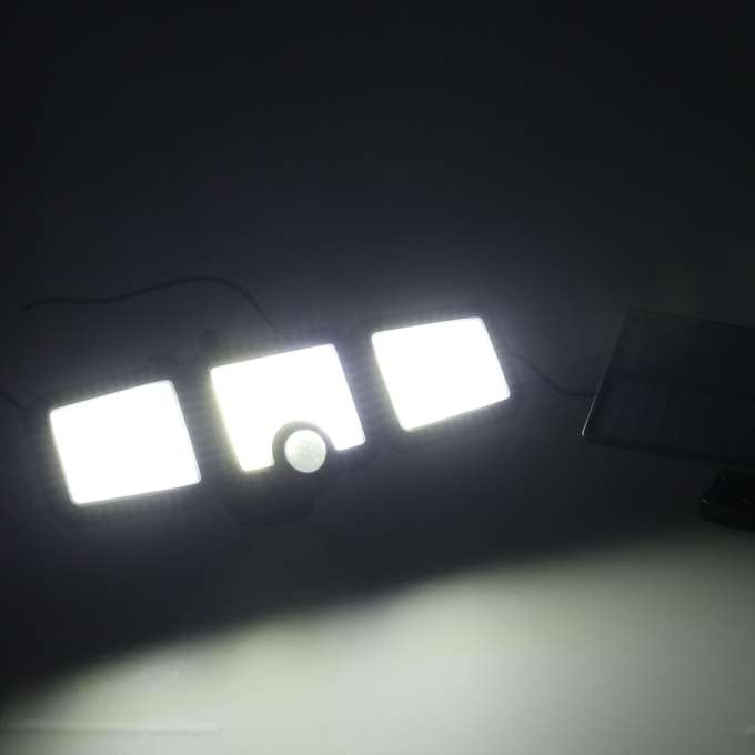 LED solar lamp 3in1 with twilight movement sensor