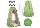 LUARO Self-folding tent for shower changing room tourist toilet green 1
