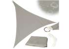 LUARO garden terrace sunshade waterproof 3x3x3m triangle grey 1