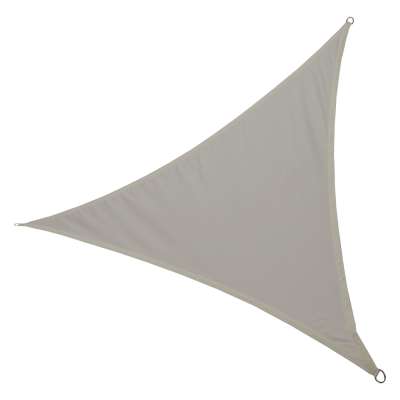 LUARO garden terrace sunshade waterproof 3x3x3m triangle grey