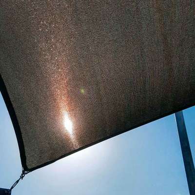 LUARO garden terrace sunshade waterproof 3x3x3m triangle grey