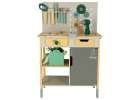 LULILO Fikso wooden workshop small DIY set with tools saw screwdriver sounds 86cm 10