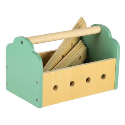 LULILO Fikso wooden workshop small DIY set with tools saw screwdriver sounds 86cm