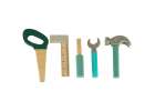 LULILO Fikso wooden workshop small DIY set with tools saw screwdriver sounds 86cm 14