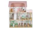 LULILO Peonio 70cm LED pink wooden dollhouse 10