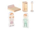 LULILO Peonio 70cm LED pink wooden dollhouse 5