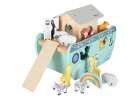 LULILO ship Noah's Ark wooden boat sorter 14