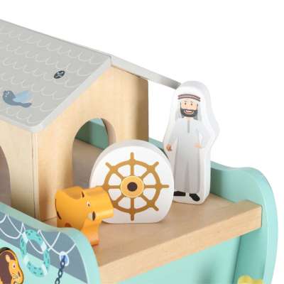 LULILO ship Noah's Ark wooden boat sorter