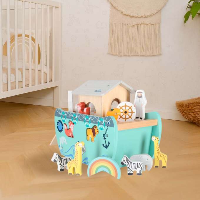LULILO ship Noah's Ark wooden boat sorter