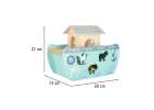 LULILO ship Noah's Ark wooden boat sorter 12