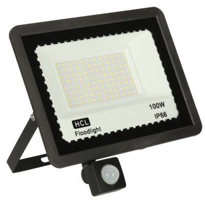 Lampa czujnik ruchu reflektor 100W